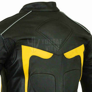 2025 moto cuir veste dos soutien moto Auto course porter hommes quantité personnalisé corps OEM moto veste - Product Image 6