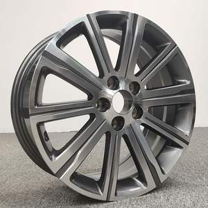 Nouvelles jantes en alliage d'aluminium de 17 pouces pour Peugeot 408, 308, 508, 2008, 3008, <span class=keywords><strong>5008</strong></span>, résistantes à la pression, modifiées Y415, finition <span class=keywords><strong>gris</strong></span> canon usiné - Product Image 2