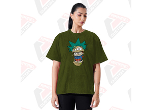 Stylish Women's Acid Wash T-Shirt Appliques Beading Soft Trendy Comfortable Eco-Friendly Denim Batik Corduroy 100% Cotton for - Product Image 5