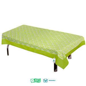 Trendy Woven Floral Square Home Accent 100% Cotton Printed Waterproof <b>Table</b> <b>Cloth</b> Durable Stylish for Weddings - Product Image 2