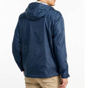 Veste de pluie confortable aux couleurs personnalisées de qualité supérieure Veste de pluie imperméable grande taille personnalisée - Product Image 4