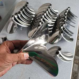 Hélice de bateau en acier inoxydable de petite taille personnalisable de haute qualité hélice marine à longue queue fabriquée au Vietnam état neuf - Product Image 4