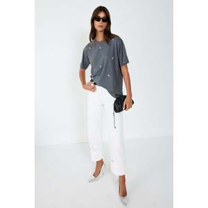 T-shirt à col rond coupe décontractée - Product Image 3