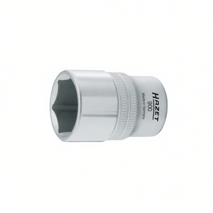 Hazet 1/2'' 6-Point Square <b>Socket</b> with Traction Profile and Knurling - Product Image 2