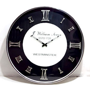 Wholesale Luxury Home Decor <b>Metal</b> Wall <b>Clock</b> Wall Mounted <b>Clock</b> Customized Color Factory Directly Sale - Product Image 1
