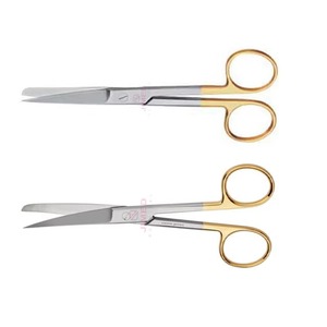 Tijeras Quirúrgicas Manuales de Acero Inoxidable de Precisión de 13 cm |   Tijeras Quirúrgicas STR CVD con Puntas Afiladas y Roma, Certificación CE de JIMED SURGICAL - Product Image 3
