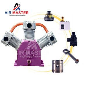 AIR MASTER ENGINEERING CORPORATION, Fabricante Pakistaní, Cabezal de Bomba de Compresor de Aire de Metal de 4 Cilindros y Pistón, 1 Año de Garantía - Product Image 2