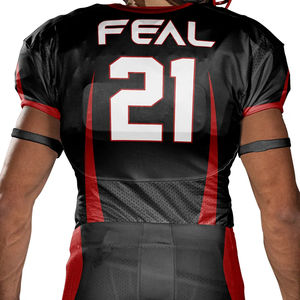 Uniformes de fútbol americano de poliéster 100% al por mayor conjuntos transpirables personalizados para hombres y mujeres calidad única para equipos - Product Image 5
