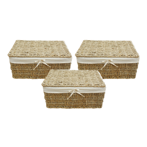 PRODUIT DE VENTE CHAUDE La conception intérieure éco-consciente commence par un beau panier en jonc de mer durable - Product Image 1