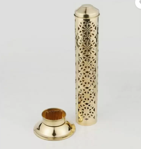 Antique Collection Dana Agarbatti Stand Elegant Brass Incense Holder Set - Product Image 2