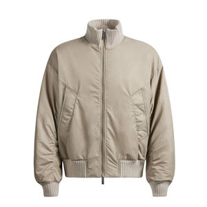 Blouson aviateur bloc de couleur hommes vêtements d'extérieur multicolores élégants tissu respirant superposition streetwear moderne - Product Image 4