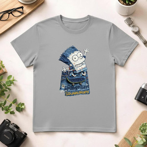 T-shirt Unisex 100% Cotone 210GSM Vestibilità Casual Oversize Stampa DTG Logo Frontale Abbigliamento Compresso - Product Image 1
