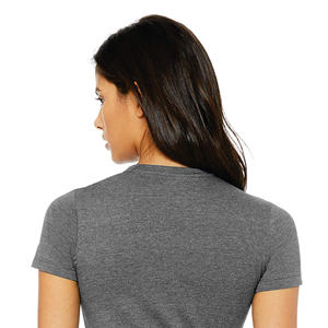 เสื้อยืดสตรีทรงสลิมฟิตเสื้อยืดผ้าฝ้ายนุ่มออกแบบได้ตามต้องการสำหรับสวมใส่สบายมีสไตล์ - Product Image 6