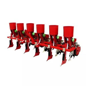Sembradora de maíz eficiente y duradera con 4 rollos de equipos con descuento para sembrar con motor central y componentes de engranajes - Product Image 4