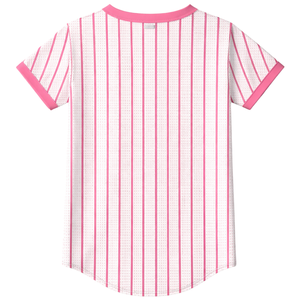 Camiseta de Malla Transpirable Personalizable con Bordado de la Hermandad Femenina Griega White Legacy para Mujeres - Product Image 4