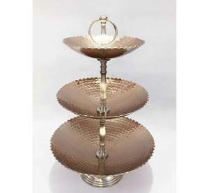 Vente chaude Conception Américaine Marbre Gâteau Stand Naturel Blanc Plateau De Service pour Mariages À La Main Personnalisé Gâteau Outils Meilleur Prix - Product Image 6