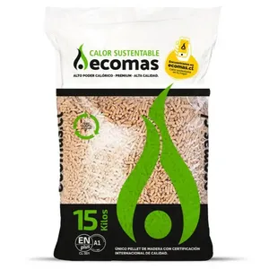เครื่องอัดเม็ดไม้สไตล์ยุโรป15กก. DIN Plus/en ไม้ plus-A1เกรดสูง - Product Image 6