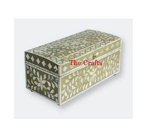 Superior Quality Wooden Jewelry Storage Box With <b>Mother</b> Of Pearl Work Home Decorative Jewelry Box At Lowest Prices - Product Image 1