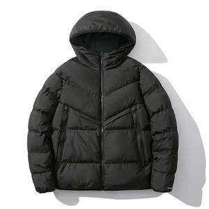 High Quality Customized New Design Solid Color Hooded <b>Padded</b> Men Puffer <b>Jacket</b> for Man - Product Image 5