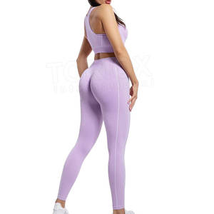 Estilo de moda Ropa deportiva Mujeres Yoga Set Venta al por mayor Mujeres Yoga Set Hecho en Pakistán Mujeres Yoga Set - Product Image 4