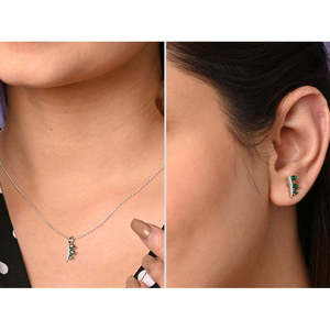 จี้เงินแท้ 925 รูปทรงเพชรทรงลูกแพร์ สำหรับผู้หญิงและเด็กผู้หญิง - Product Image 6