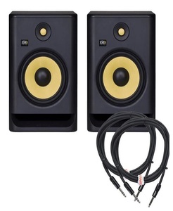 Auténticos Monitores de Estudio Profesionales KRK RP8 Rokits 8 G4 Bi-Amplificados de 8 Pulgadas, Par en Negro o Blanco - Product Image 4
