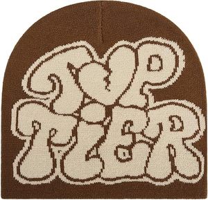 <b>Men</b> Women Y2K Beanies Gothic Graphic Knitted <b>Hat</b> Winter <b>Warm</b> Beanies Casual Outdoor Skull Cap - Product Image 1