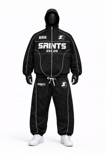 Chaqueta Cortavientos Deportiva Reversible Ligera con Capucha, Tallas Grandes, Personalizable, Superventas 2026, 100% Algodón - Product Image 5