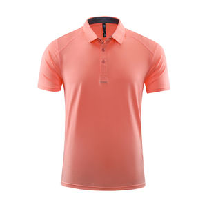 Alta calidad al por mayor de los hombres de talla grande para Polos personalizado transpirable Jersey estilo sólido logotipo personalizado liso Golf en blanco - Product Image 1