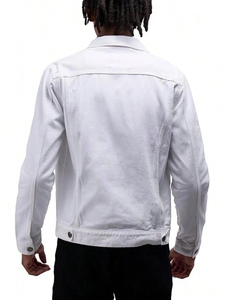 Pantalones Vaqueros de Mezclilla para Hombre / Chaqueta Trucker de la Mejor Calidad con Colores Personalizados y Logotipo Personalizado Hecho en Pakistán - Product Image 2