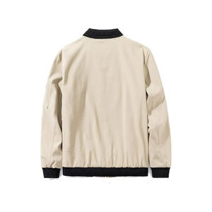 Vente en gros de blouson aviateur noir personnalisé de haute qualité pour hommes de marque privée de vol fabricant - Product Image 4