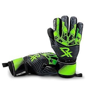 Guantes de portero de cuero Premium personalizables de alta calidad con ajuste personalizado Venta al por mayor Agarre de látex de fútbol al aire libre - Product Image 2