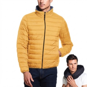 เสื้อแจ็คเก็ตฤดูหนาวผู้ชาย Apex Crest Apparel รุ่น Trendy Puffer Outdoor Sporty แบบมีฮู้ด ซิปหน้า อุ่นสบาย ผลิตจากผ้า PU คุณภาพสูง รับผลิตตามแบบ OEM ทรงปกติ - Product Image 3