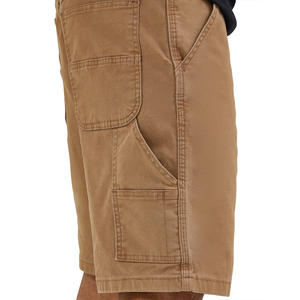 กางเกงขาสั้นผ้ายีนส์ซักได้สำหรับผู้ชายกางเกงขาสั้นพิมพ์ลายปักโลโก้ตามสั่ง - Product Image 5