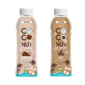 Agua de Coco Pura de Alta Calidad Certificada OEM/TanDo HACCP/ISO/HALAL, 600 ml, Filtrada, Esterilizada, Embotellada, Vietnam, Diseño Gratuito, 80% - Product Image 1