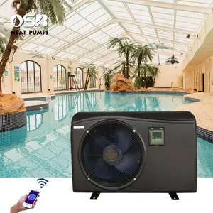 Sıcak satış WiFi DC inverter havuz ısıtıcı 5.6 kw plastik yüzme havuzu ısı pompası r32 için yerli