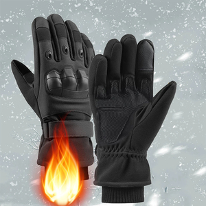 Gants de course de moto professionnels gants d'équitation de moto équipement de protection gants de motard respirants en cuir de doigt complet - Product Image 4