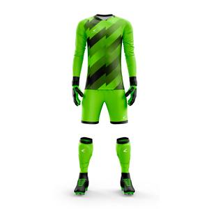 Breathable Long-Sleeved Football Sublimation Goalkeeper Uniform OEM Sports Training Customized Goal Keeper Uniforms Kit - Product Image 5