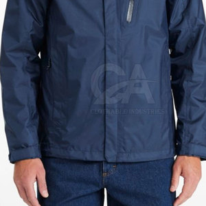 Utilisation en extérieur Veste de pluie à quantité minimale de commande basse pour hommes Marque privée Veste de pluie pour hommes Nouveau design Veste de pluie pour hommes - Product Image 6