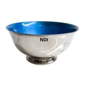 Cuenco de fruta de Metal profundo, centros de mesa, cuenco decorativo para servidor de frutas, cuenco de fruta de Metal con acabado antiguo - Product Image 1