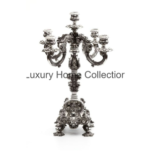 Candelabros de Color cobre de lujo, centro de mesa de boda, otros candelabros, suministros de relámpago decorativos, 5 candelabros - Product Image 2