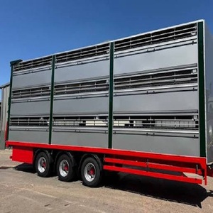 Remolque para Ganado Usado de 30 pies y 3 Pisos, el Más Vendido, Remolque Estándar para Transporte de Caballos Disponible para la Venta - Product Image 4