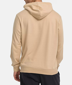 เสื้อสเวตเชิ้ตมีฮู้ดสีเบจสำหรับผู้ชาย ทรงปกติ ผ้าฝ้ายเฟรนช์เทอร์รี่ แขนยาว สีพื้น สวมใส่สบายๆ สำหรับฤดูใบไม้ร่วง - Product Image 6
