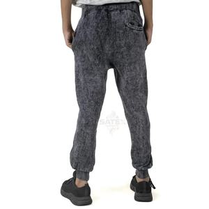 Wholesale Acid Washed Men's Casual <b>Oversized</b> <b>Sweatpants</b> Embroidery Custom Logo Polyester/Cotton OEM Service Custom Colors Sizes - Product Image 6