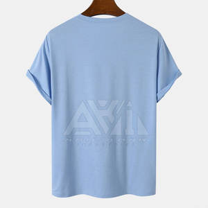 T-shirt pour homme à col rond et manches courtes, impression sérigraphique, tee-shirt graphique décontracté, logo personnalisé OEM ODM - Product Image 2