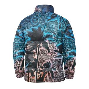 Unisex Winter <b>Jacket</b> Custom Printed Thick <b>Padded</b> <b>Waterproof</b> Wind-Resistant Polyester Filled Hooded Pocket Reversible - Product Image 6