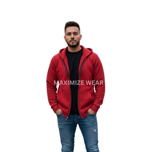 New Custom Logo Men Hoodie Oversized Streetwear Pullover OEM/ODM Factory Supply Winter Warm Casual Wear Made By <b>Maximize</b> Wear - Product Image 4