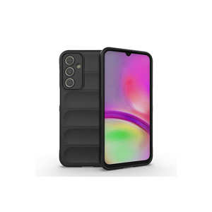 Étui en TPU flexible noir de qualité supérieure pour Samsung pour Galaxy A25 A53 A57 - Design de dos rainuré ethnique, coque en silicone souple rectangulaire - Product Image 1