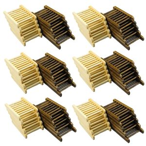 Porte-savon moderne en bois pour une décoration de salle de bain élégante - Product Image 5