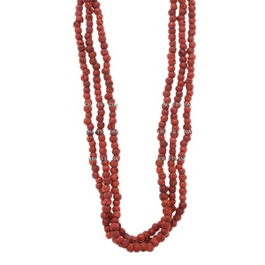 Collares de cuentas de resina coloridos de moda de verano, collar con colgante exagerado de cadena larga de declaración de resina para mujer - Product Image 1